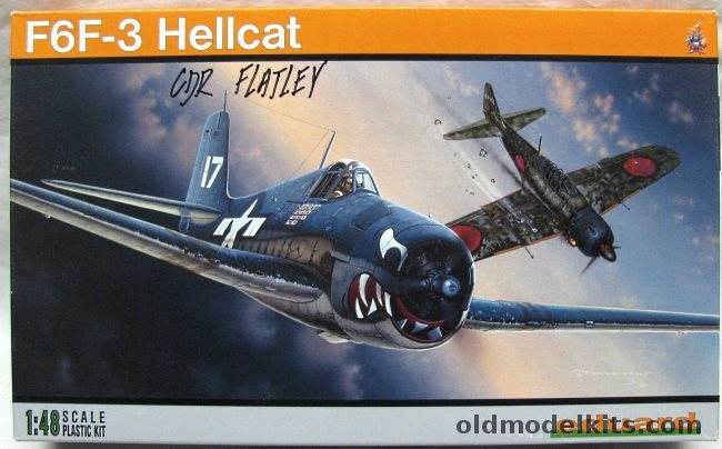 Eduard 1/48 Grumman F6F-3 Hellcat, 8221 plastic model kit